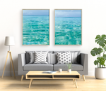 Load image into Gallery viewer, Shattered Glass and Melting Glass Diptych